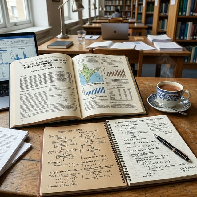 Open academic journal spread showing peer-reviewed article layout